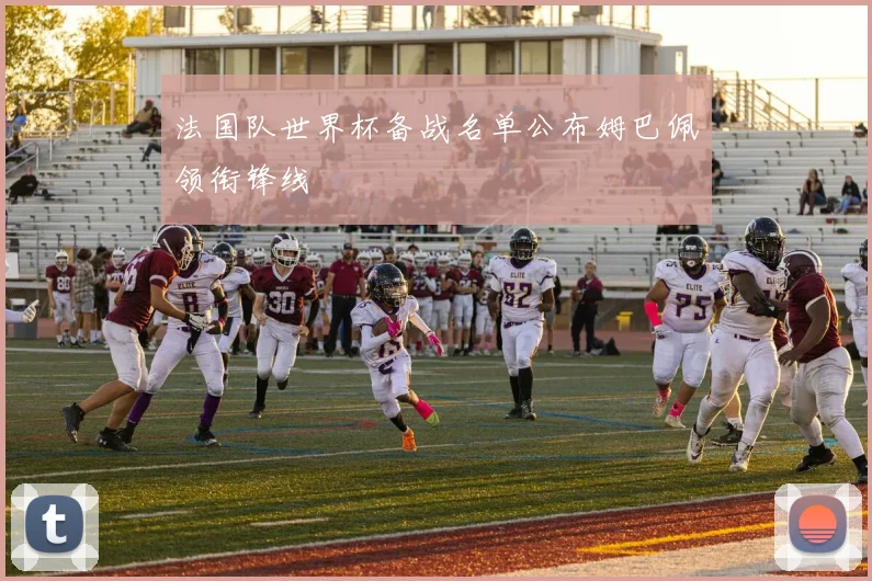 法国队世界杯备战名单公布姆巴佩领衔锋线