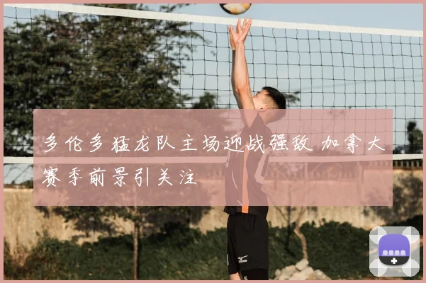 多伦多猛龙队主场迎战强敌 加拿大赛季前景引关注