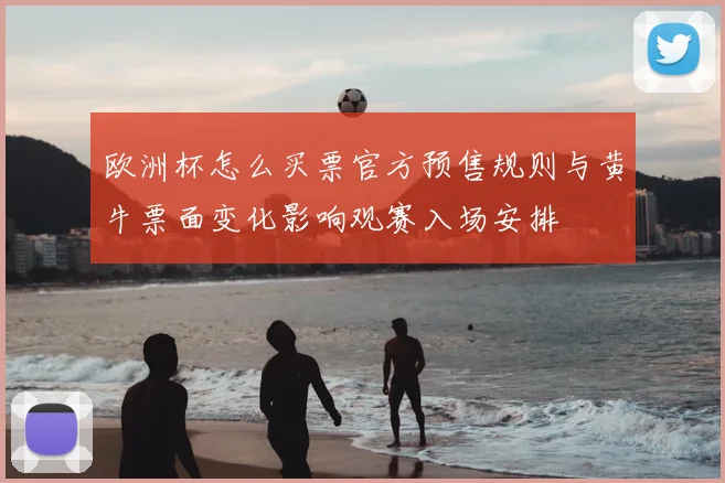 欧洲杯怎么买票官方预售规则与黄牛票面变化影响观赛入场安排